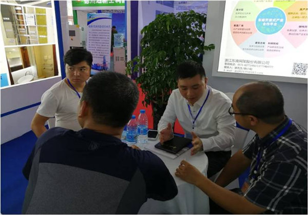 東南網(wǎng)架亮相2017河北裝配式建筑博覽會(huì)，人氣爆棚！